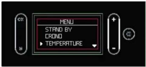 EDILKAMIN MILLA H 12 - Impostazione delle Temperature dell'acqua("TEMPERATURE" a display) - 1