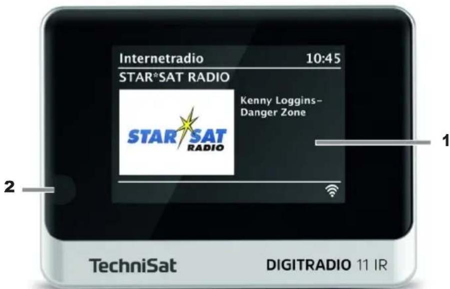 TECHNISAT DigitRadio 11 IR - View from the front - 1