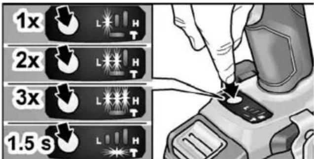 Flex PD 2G 18.0EC - Darbo vietos apšvietimo jjungimas / isjungimas - 1