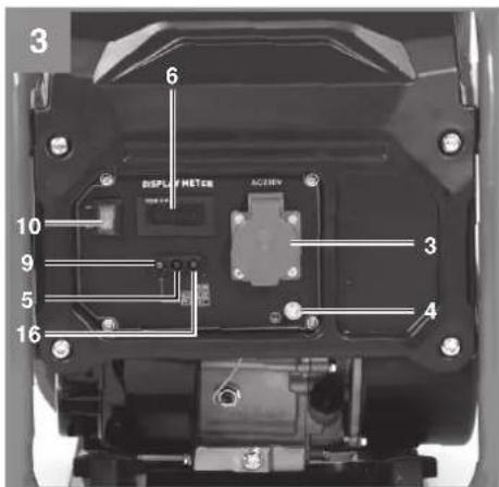 3 6 DISPLAY METER AC/16V 10 9 5 16 3 4