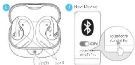 soundcore AeroFit Pro - Manuelles Koppeln - 3