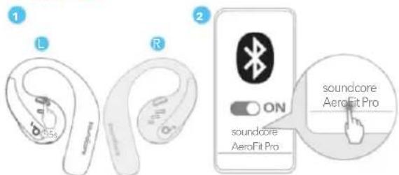 soundcore AeroFit Pro - 手動配對 - 1