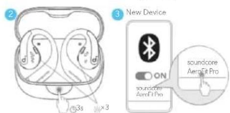 soundcore AeroFit Pro - Manuaalinen pariliitos - 3