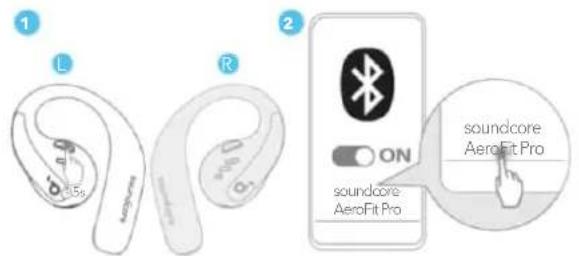 soundcore AeroFit Pro - Manuálne párovanie - 1