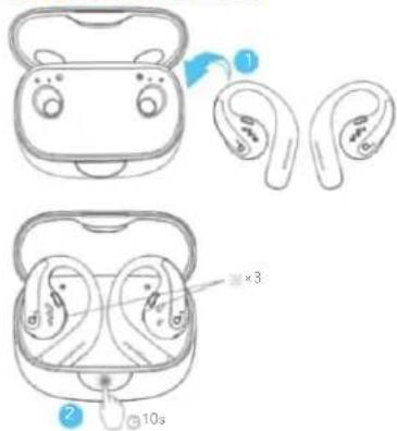 soundcore AeroFit Pro - RESETOVÁNÍ - 1