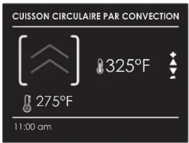 Fulgor Milano F7SP30W1 - Pour sélectionner FAST PREHEAT : - 1
