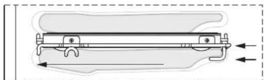 Fulgor Milano F7SP30W1 - To replace an extendable rack: - 3
