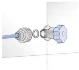 Fulgor Milano F7SFC24S1L - Connection to the water system - 1