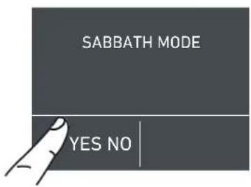 Fulgor Milano F7SFC24S1L - 5) Sabbath Mode - 4