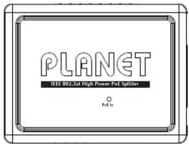 PLANET IEEE 802.3at High Power PoE Splitter PoE In