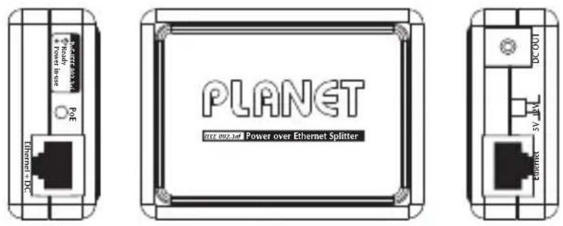 PLANET the power over Power over Ethernet Splitter