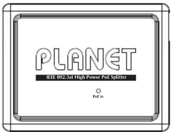 PLANET IEEE 802.3at High Power PoE Splitter PoE In