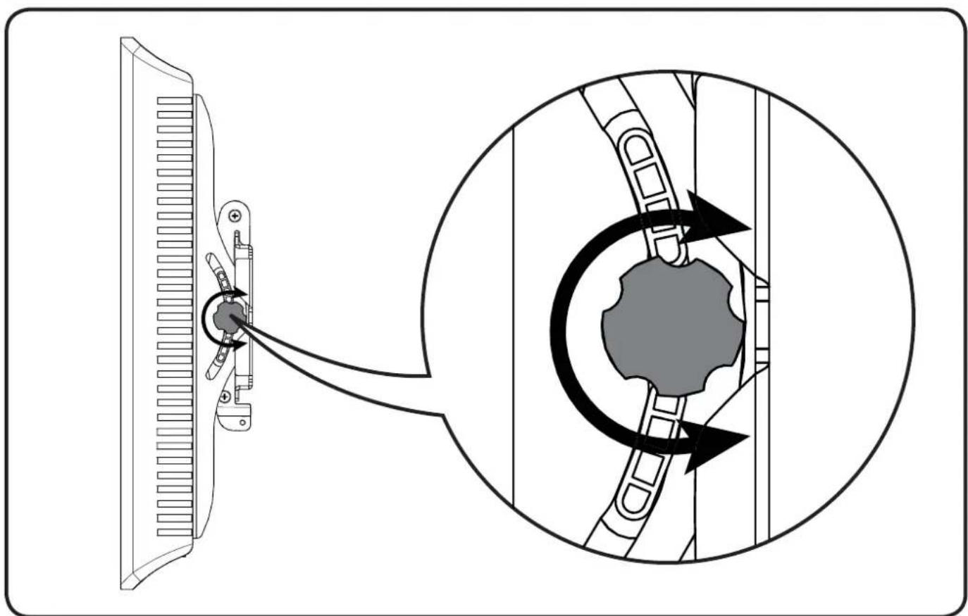 SANUS FMS01 - Adjust Tilt Tension - 1