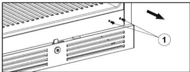 Zephyr Presrv PRW24F02CPG - Inversion de l'ouverture de la porte de votre appareil - 5
