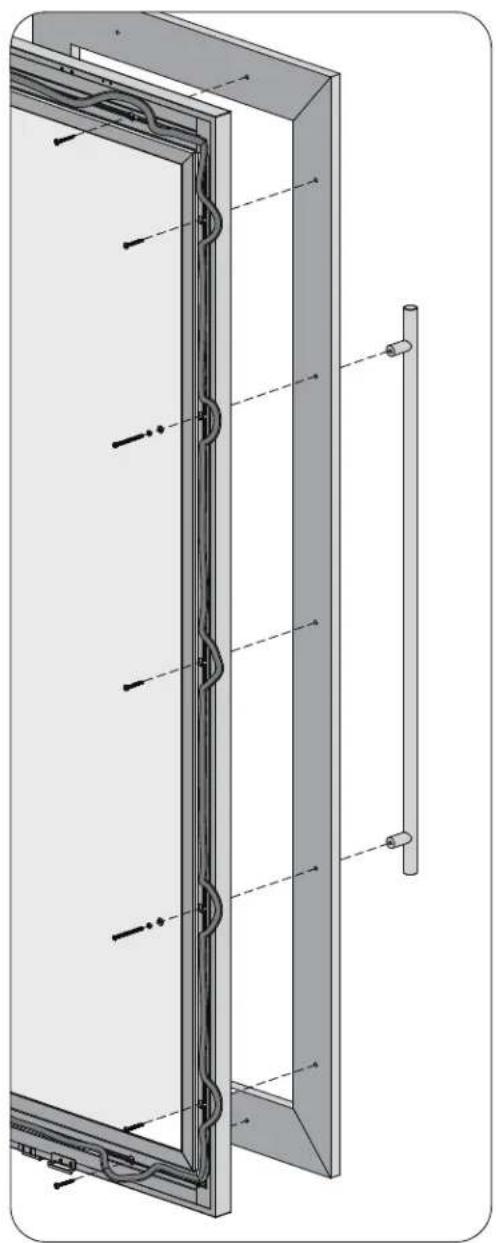Zephyr Presrv PRW24F02CPG - Installation du panneau de superposition - 1