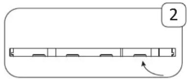 Zephyr Presrv PRW24F02CPG - Configuration du présentoir pour votre refroidisseur à vin - 1