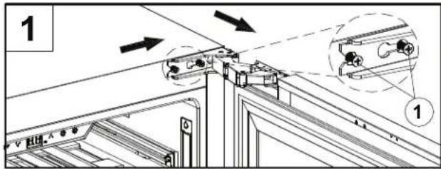 Zephyr Presrv PRW24F02CPG - Inversion de l'ouverture de la porte de votre appareil - 1