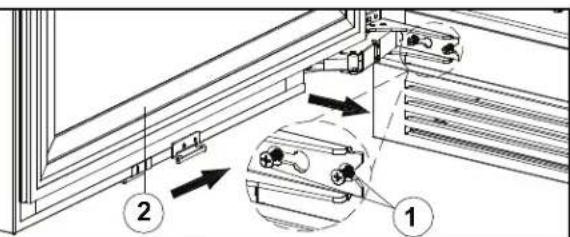 Zephyr Presrv PRW24F02CPG - Reversing the Door Swing of Your Appliance - 3