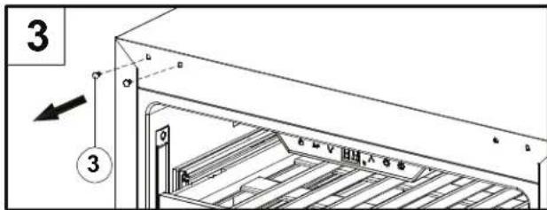 Zephyr Presrv PRW24F02CPG - Reversing the Door Swing of Your Appliance - 2