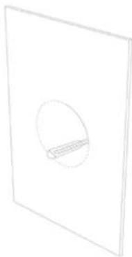 Sonus Faber Palladio PC562 - DECOUPER LE LONG DU PERIMETRE MARQUE - 2