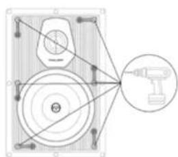 Sonus Faber Palladio PC562 - DEN LAUTSPRECHER IN DIE GESCHAFFENE ÖFFNUNG EINFUHREN - 8