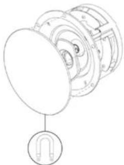 Sonus Faber Palladio PC562 - APPLICER LA GRILLE MAGNETIQUE. - 1