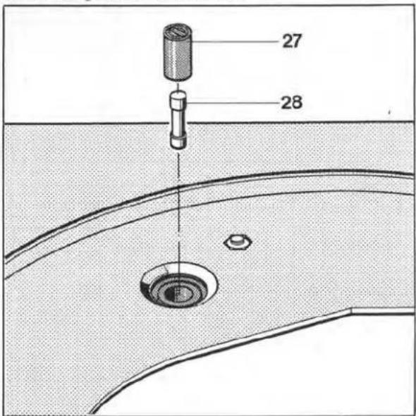 DUAL CS 608 - Fusible secteur - 2