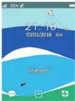 ORANGE Hapi 50 - Écrire/envoyer un SMS - 1
