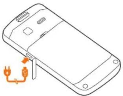 ORANGE Hapi 50 - Charger le mobile - 1