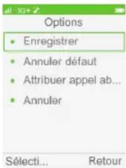 ORANGE Hapi 50 - Créer un contact Importer un contact de la carte SIM - 5