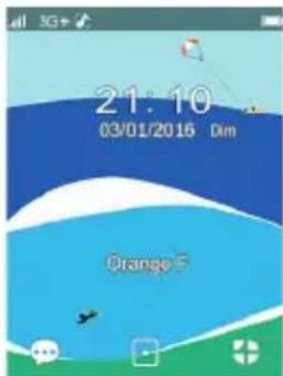 ORANGE Hapi 50 - Créer un contact Importer un contact de la carte SIM - 1