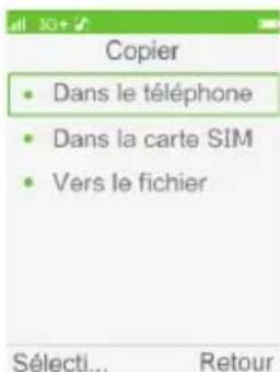 ORANGE Hapi 50 - Passer un appel - 1