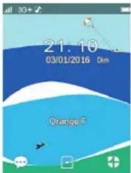 ORANGE Hapi 50 - Passer un appel - 3