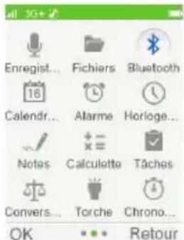 ORANGE Hapi 50 - Activier le Bluetooth Touches de navigation - 2