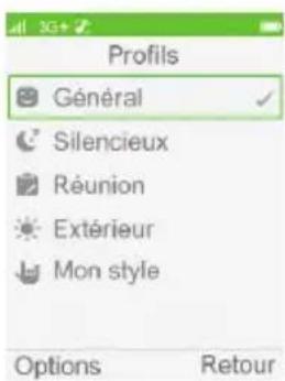 ORANGE Hapi 50 - Personnaliser la sonnerie - 3