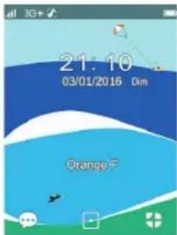 ORANGE Hapi 50 - Activier le Bluetooth Touches de navigation - 1