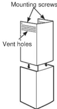 GE UVW7361SWSS - STEP 7: INSTALL DUCT COVERS - 1