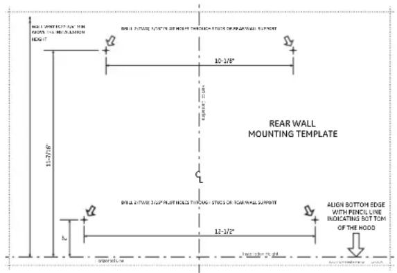 GE UVW7361SWSS - Étape 2: installation des VIS de montage de la HOTTE - 1