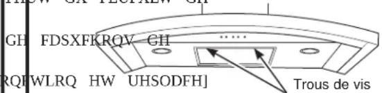 GE UVW7361SWSS - Étape 7 : installation des couvre-conduits - 2