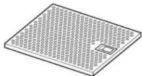 GE UVW7361SWSS - Metal Grease Filter - 2