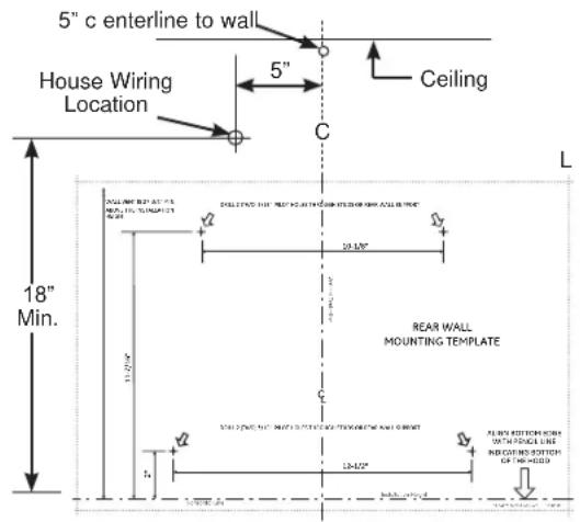 GE UVW7361SWSS - DUCTWORK, WIRING LOCATIONS - 1