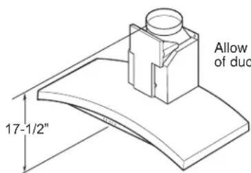 GE UVW7361SWSS - PRODUCT DIMENSIONS - 3
