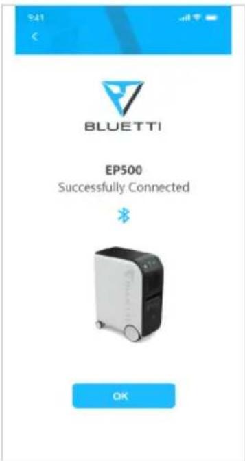 BLUETTI EP500 - Connexion Bluetooth - 3