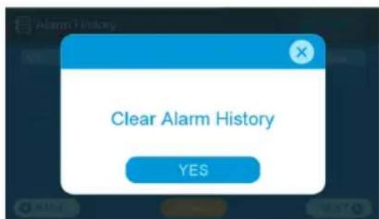 BLUETTI EP500 - Historique des alarmes - 2