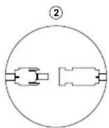 BLUETTI EP500 - Méthode de charge 3: panneaux solaires (à l'aide d'un cable aviation 4 pôles-MC4) - 3
