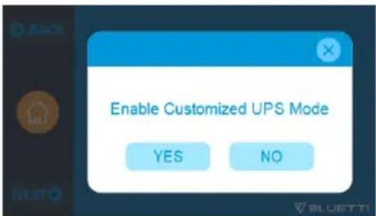 BLUETTI EP500 - 10.2.4.Customized UPS (ASI personnalisée) - 1