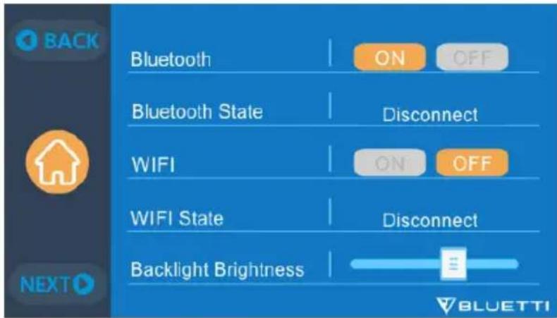 BLUETTI EP500 - Connexion Bluetooth et wifi - 1