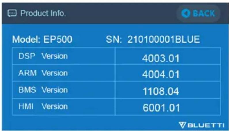 BLUETTI EP500 - Product Info (informations sur le produit) - 1