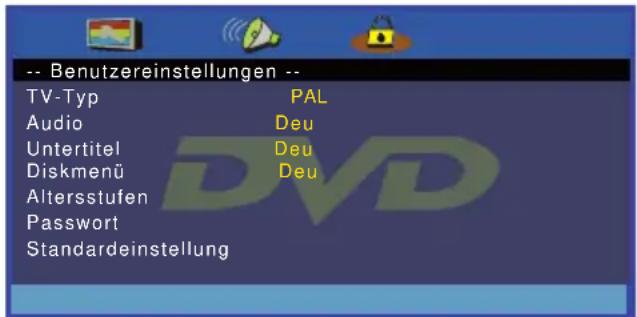 Caratec Vision CAV240XDB - Benutzereinstellungen - 1