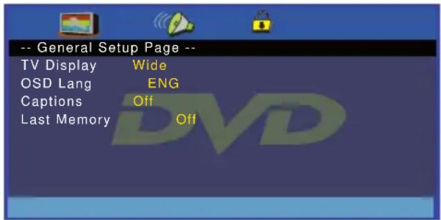 Caratec Vision CAV240XDB - General Settings - 1